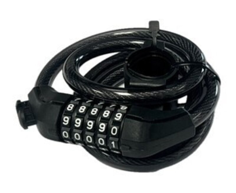 Edh Cadena antirrobo combinación 5 dígitos 120cm