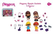 miniatura PINYPON Clodett Pack 4 Figuras de FAMOSA