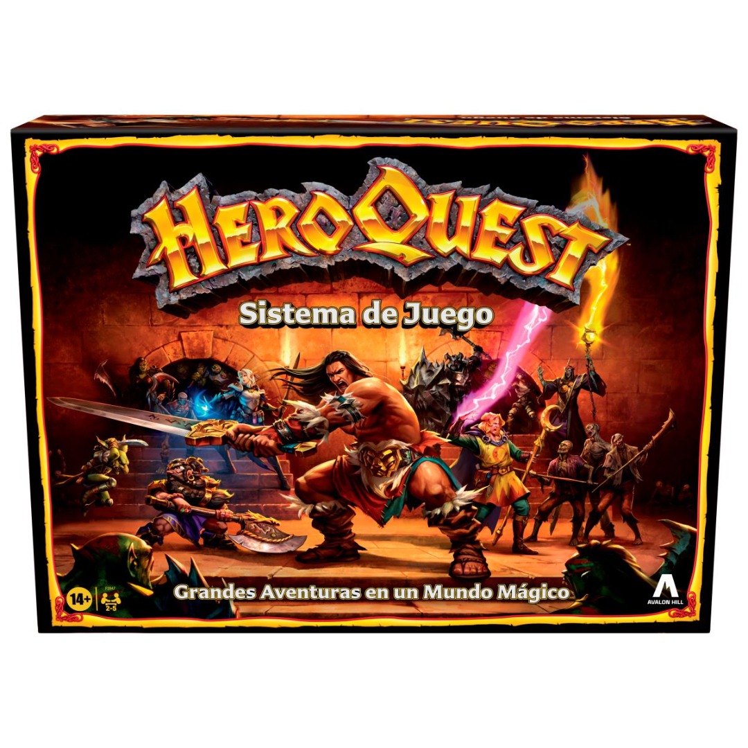HeroQuest Grandes Aventuras en un Mundo Mágico