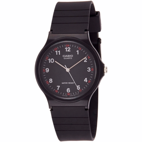 Casio  Mq-24-1bldf Reloj De Pulsera Analógico Para Hombre Negro