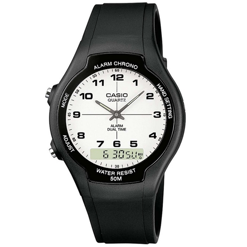 Casio Youth Aw-90h-7bvef Reloj de Pulsera Analógico / Digital Para Hombre en negro