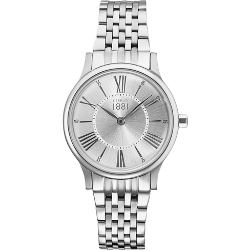 Cerruti 1881 Cerruti 1881 Siena Crm099a211a Reloj De Pulsera Analógico Para Mujer Color Plate