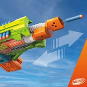 miniatura Nerf Elite 2.0 - Lanzador Double Punch 50 Dardos
