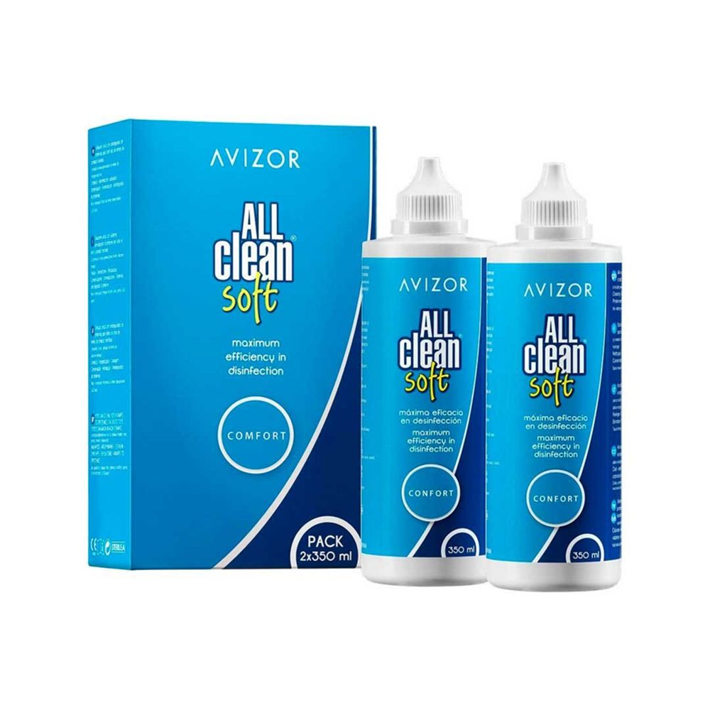 Avizor All Clean Soft Líquido Lentillas pack 2 x 350ml
