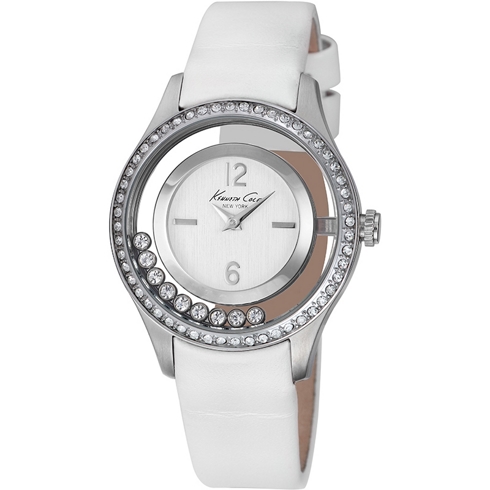 Kenneth Cole Kenneth Cole  Ikc2881 Reloj De Pulsera Analógico Para Mujer Color Blanco