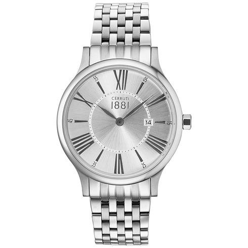 Cerruti 1881 Cerruti 1881 Siena Cra099a211c Reloj De Pulsera Analógico Para Hombre Color Plat