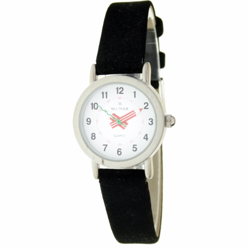 Blumar Reloj Analógico Para Mujer/niño - Lápices Color Negro