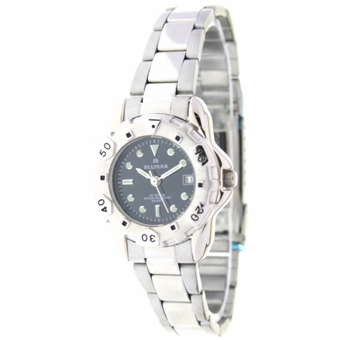 Blumar Reloj Blumar Para Mujer Acero Cadena 50m Cal.antial.