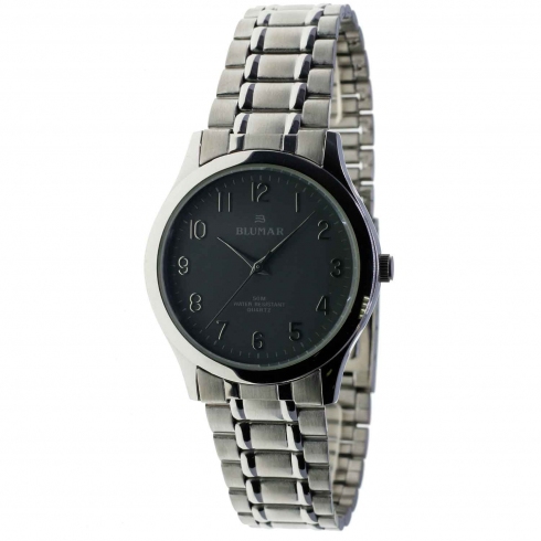 Blumar Reloj Blumar Bl-09220 Para Hombre Cadena 50m Esfera Gris