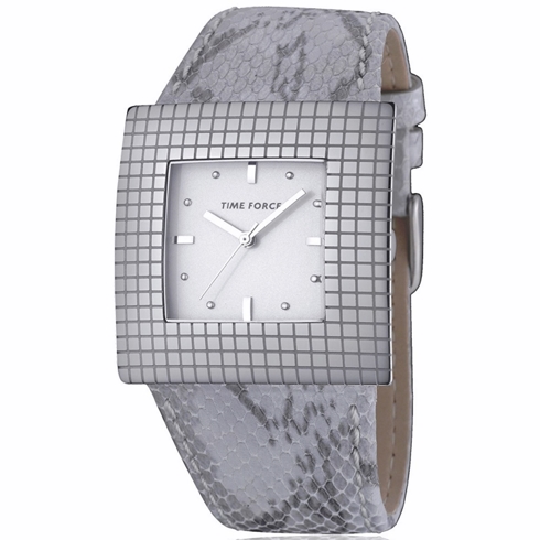 Time Force Reloj Time Force Tf4023l07 Mujer Plateado 50m