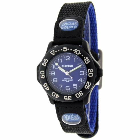 Blumar Reloj Blumar Cadete Acero Correa Velcro 50m