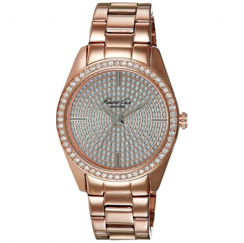 Kenneth Cole Kenneth Cole Brooklyn Ikc4958 Reloj De Pulsera Analógico Para Mujer Color Bronze