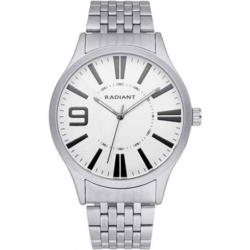 Radiant Radiant Master Ra-565201 Reloj De Pulsera Analógico Para Hombre Color Plateado