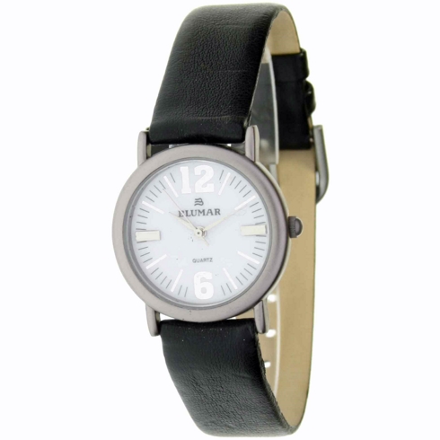 Blumar Reloj Analógico  De Mujer - Caja Redonda - Esfera Blanca