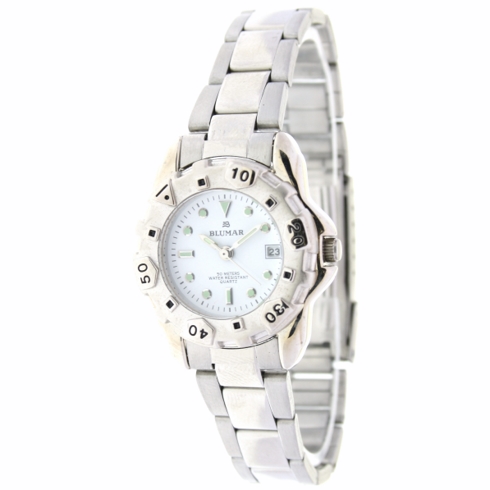 Blumar Reloj Blumar Para Mujer Acero Cadena 50m Antialergico