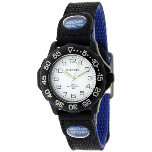Blumar Reloj Blumar Cadete Acero Correa Velcro 50m