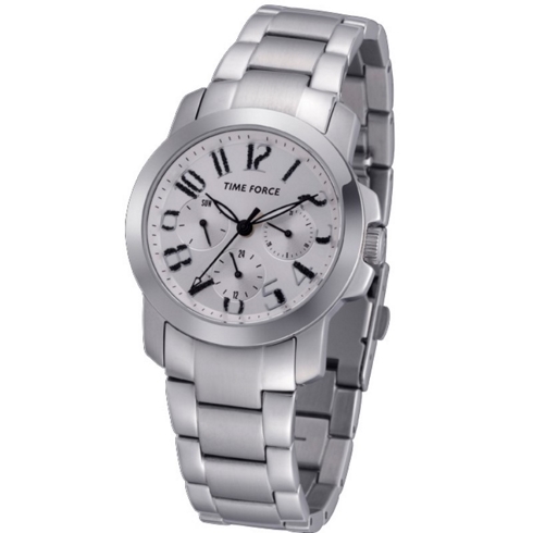 Time Force Reloj Time Force Tf3251l02 Mujer Multifuncion 50m Acero