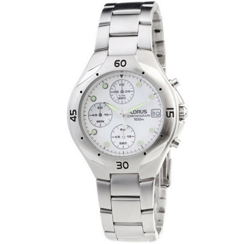 Lorus Lorus Chronograph Rjn-23-bx-9-7295 Reloj De Pulsera Analógico Para Hombre Color