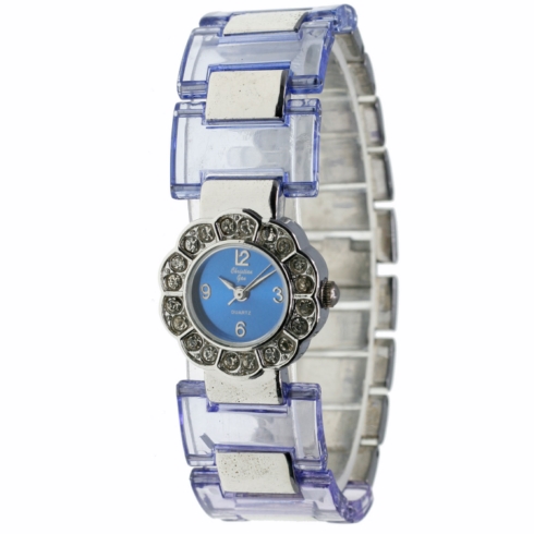 Christian Gar Christian Gar Cg-88555 Reloj Analógico Para Mujer Caja De Metal Esfera Color Azu
