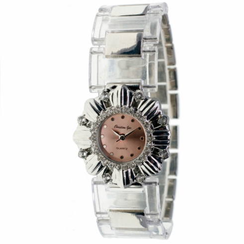 Christian Gar Christian Gar Cg-88550-8 Reloj Analógico Para Mujer Caja De Metal Esfera Color R