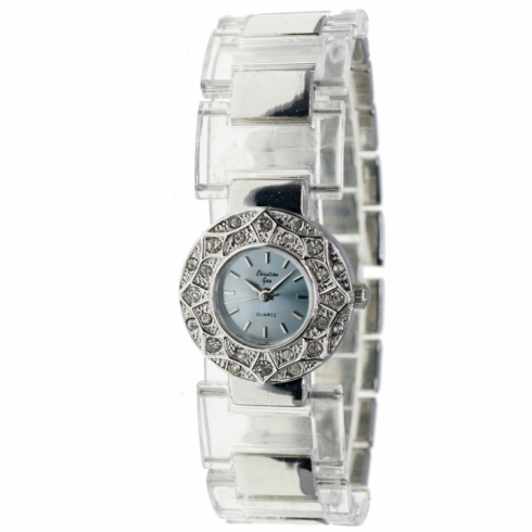 Christian Gar Christian Gar Cg-88552 Reloj Analógico Para Mujer Caja De Metal Esfera Color Azu