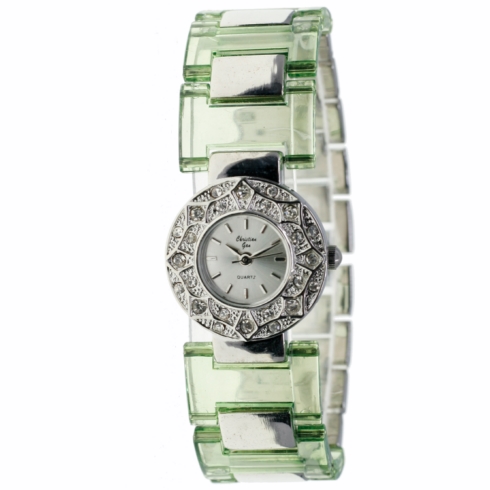 Christian Gar Christian Gar Cg-88552 Reloj Analógico Para Mujer Caja De Metal Esfera Color Pla