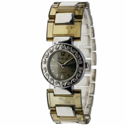 Christian Gar Christian Gar Cg-88557-9 Reloj Analógico Para Mujer Caja De Metal Esfera Color V