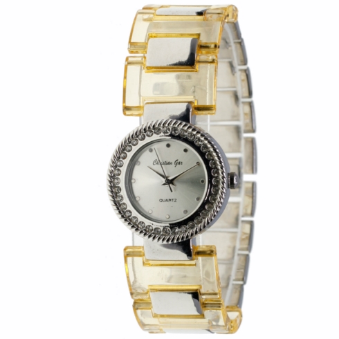 Christian Gar Christian Gar Cg-88556-10 Reloj Analógico Para Mujer Caja De Metal Esfera Color