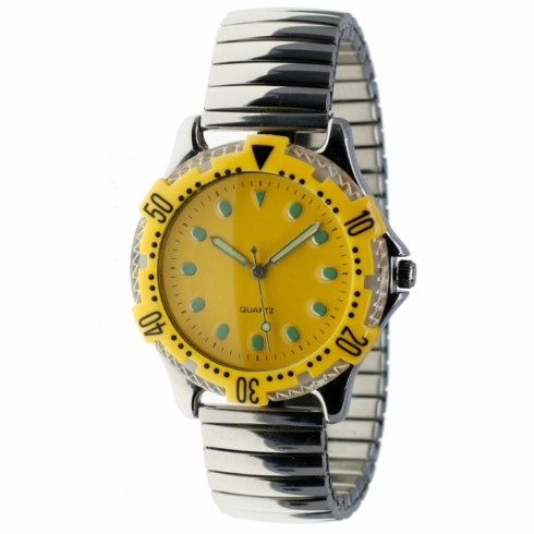 Christian Gar Reloj Unisex Deportivo - Correa Extensible Metálica - Christian Gar