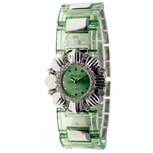 Christian Gar Christian Gar Cg-88550-2 Reloj Analógico Para Mujer Caja De Metal Esfera Color V