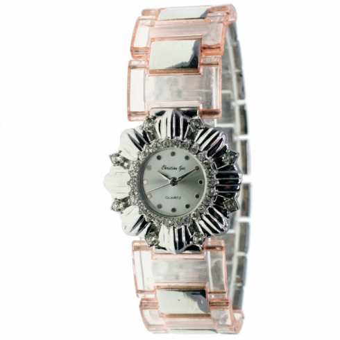 Christian Gar Christian Gar Cg-88550-5 Reloj Analógico Para Mujer Caja De Metal Esfera Color P