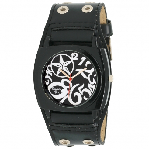 Christian Gar Reloj Christian Gar 7529 Unisex Correa Piel Negra