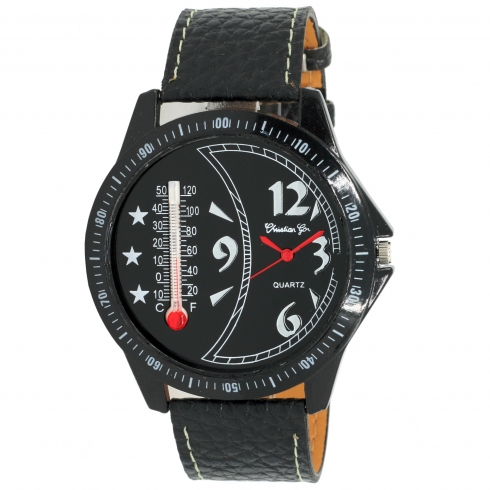 Christian Gar Reloj Christian Gar 7530 Con Termometro Esfera Blanca