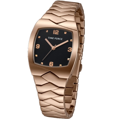 Time Force Reloj Time Force Tf4084l11m Mujer Chapado Ocre 50m