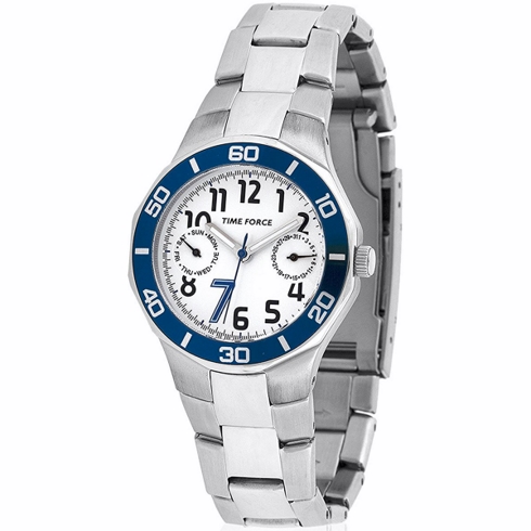 Time Force Reloj Time Force Tf3385b02m Mujer Acero 50m Cadena Coleccion Cristiano Ronaldo
