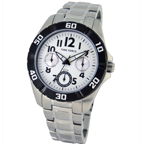 Time Force Reloj Time Force Tf4133b02m Cadete Acero 50m