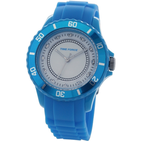 Time Force Reloj Time Force Tf4024l13 Mujer 50m Esfera Blanca