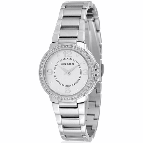 Time Force Reloj Time Force Tf4021l02m Mujer Acero 50m