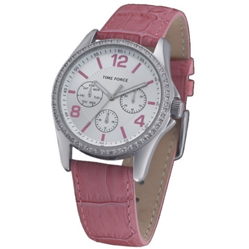 Time Force Reloj Time Force Tf4022l11 Mujer Multifuncion 50m