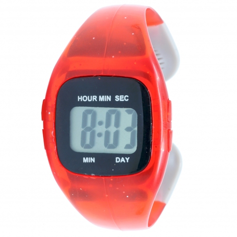 WITHOUT BRAND Reloj You Brazalete 5 Funciones Rojo
