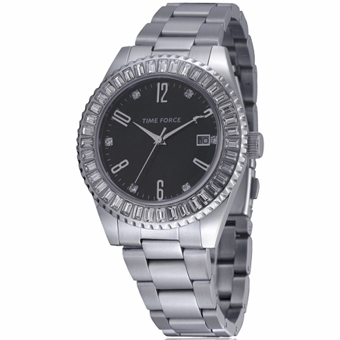 Time Force Reloj Time Force Tf3373l01m Mujer Acero 30m