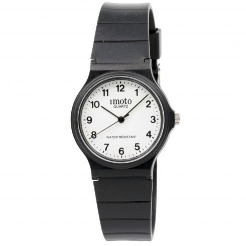 WITHOUT BRAND Reloj Imoto Quartz Para Hombre Esfera Blanca Con Numeros