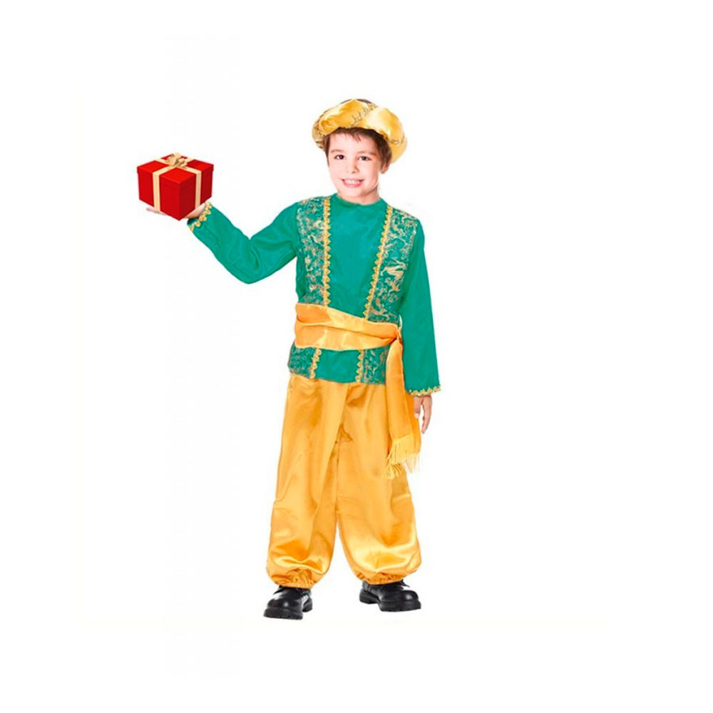 Disfraz Paje Verde Infantil