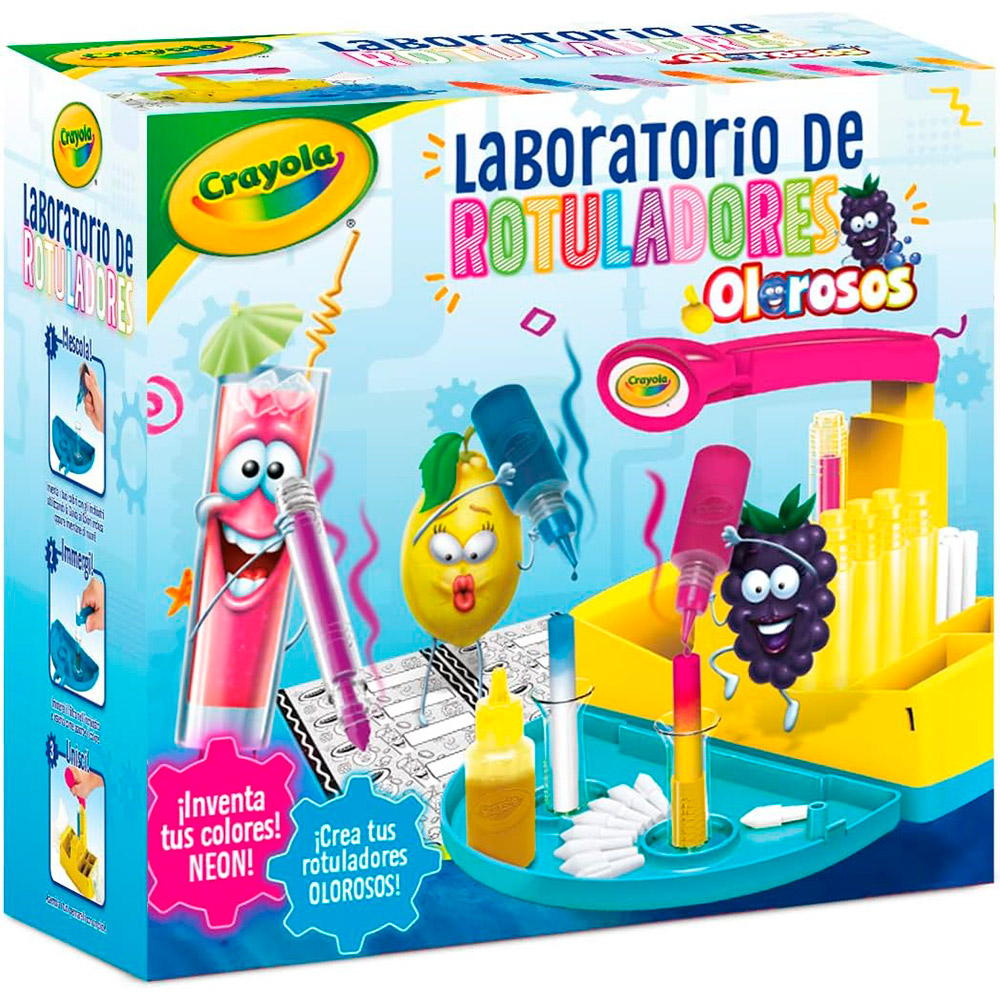 Crayola Laboratorio de Rotuladores Olorosos Neón