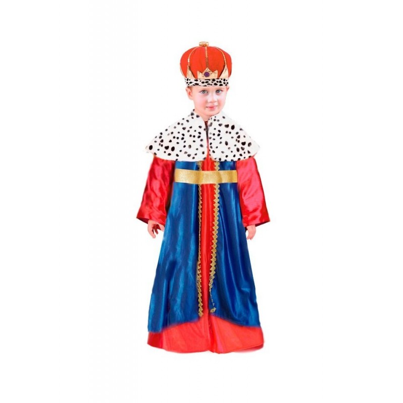 Disfraz Rey  Mogo Melchor Infantil.