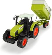 miniatura Tractor con Remolque CLAAS de 57cm