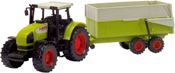 miniatura Tractor con Remolque CLAAS de 57cm