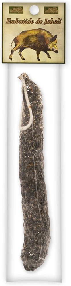 Fuet de Jabalí envasado al vacío Clásico, a la pimienta o a las finas hierbas 1