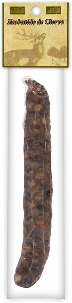 Fuet de Ciervo envasado al vacío Clásico, a la pimienta o a las finas hierbas 1