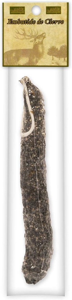 miniatura Chori-Fuet de Ciervo Montes Universales envasado al vacío (120g) [clásico, a la pimienta y a las finas hierbas